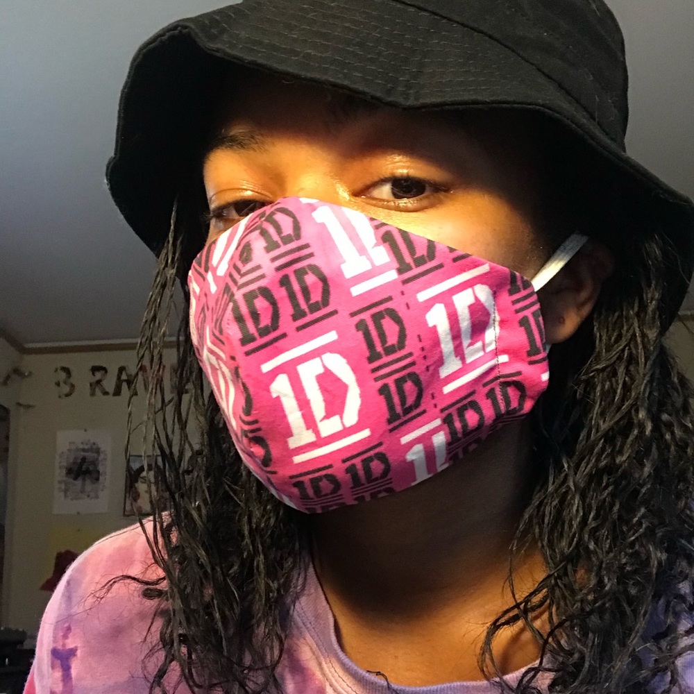 Handmade One Direction Face Mask